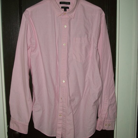 BANANA REPUBLIC Camden Fit Men's Long Sleeve Shirts Lot of 2 Size LARGE - Picture 2 of 5